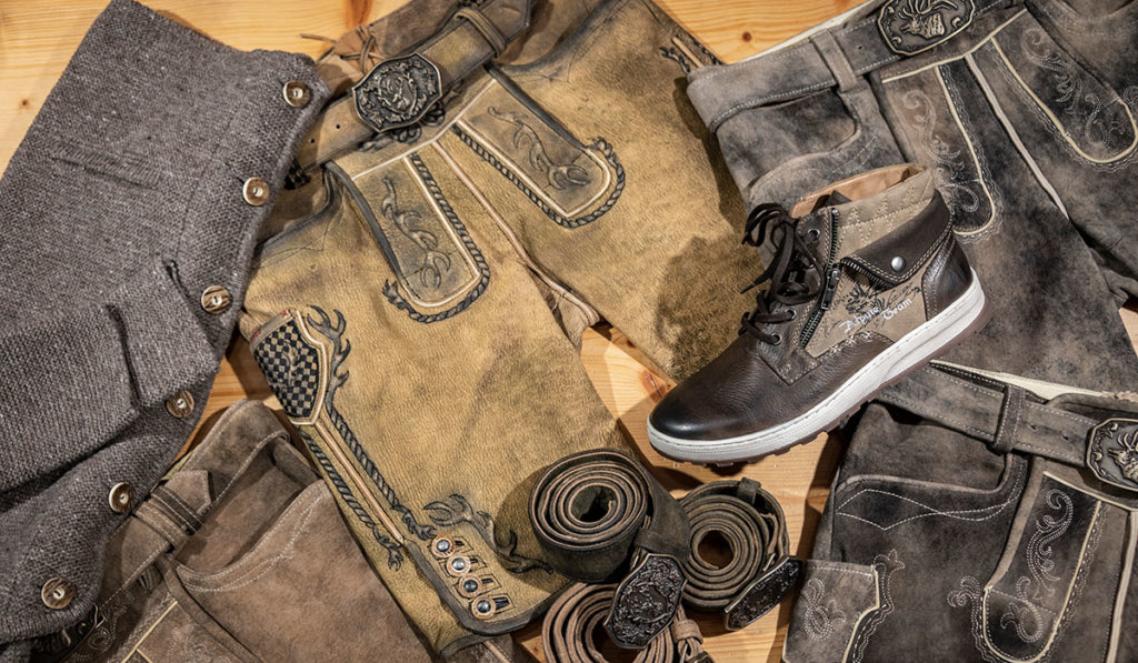 Accessoires für Lederhose Herren – Vom Gürtel bis zu Schuhen - Lederhose Herren