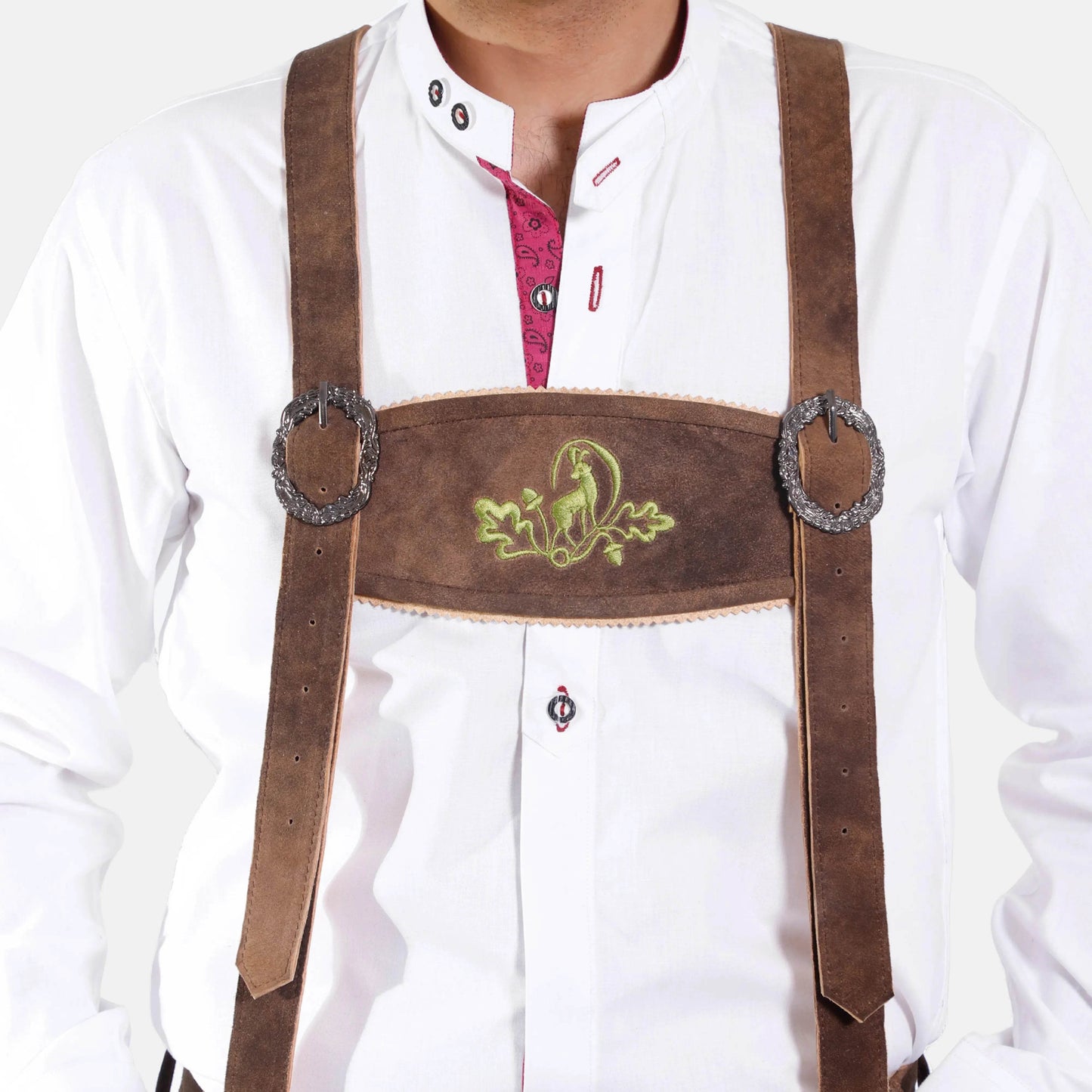Hosenträger für Trachtenmode Herren – Rustikal & hochwertig verarbeitet - Lederhose Herren