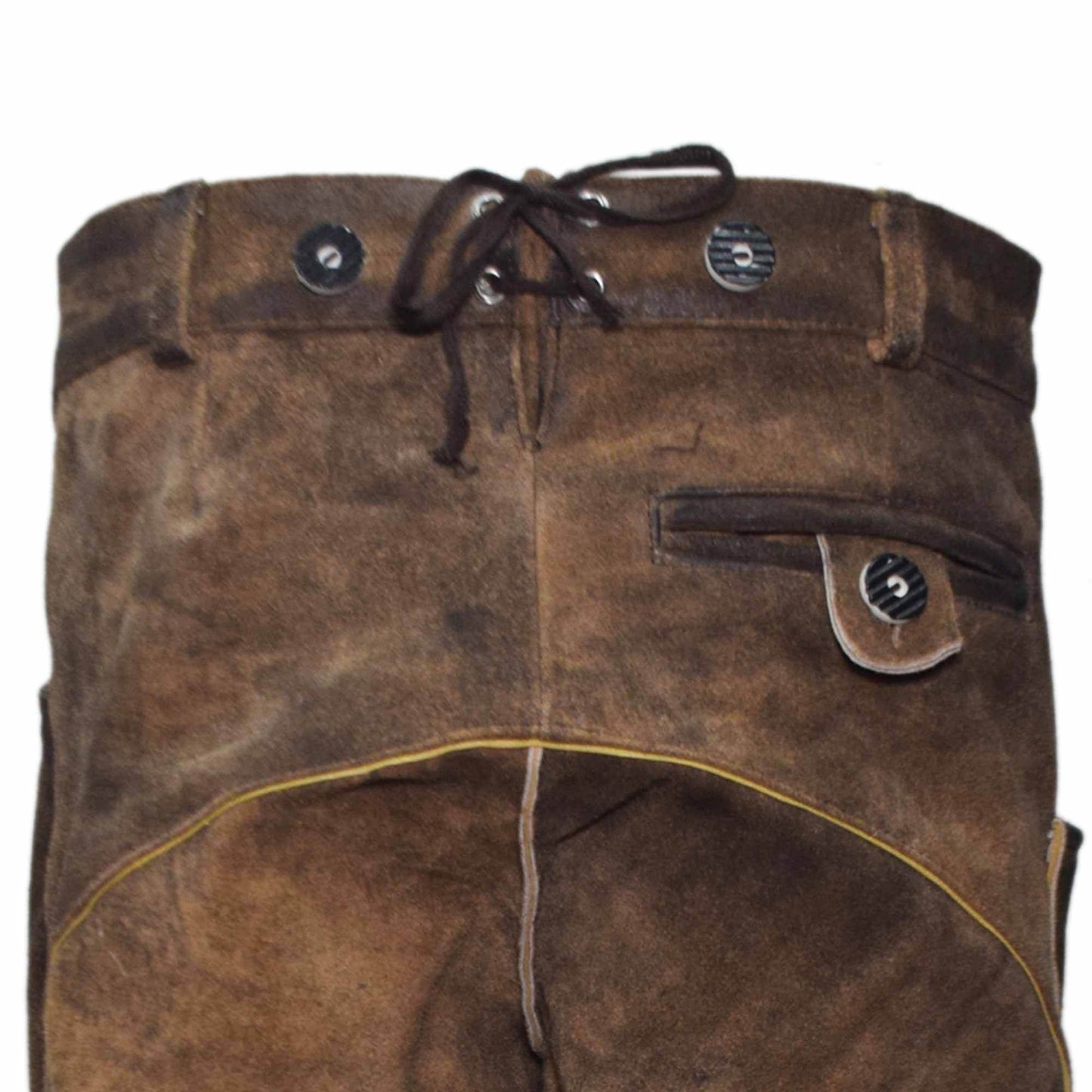 Hirschgeweih Stickerei Trachtenhose für Männer klassisch - Lederhose Herren