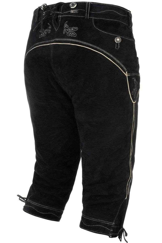 Zünftige Lederbundhose Herren traditionell