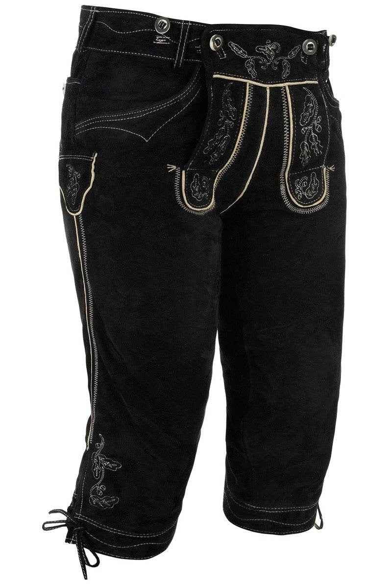 Zünftige Lederbundhose Herren traditionell