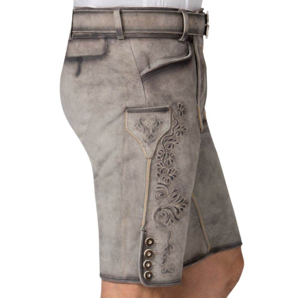 Traditionelle Lederhose Herren für Trachtenliebhaber echt - Lederhose Herren