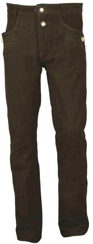 Zünftige Lederhose Herren Trachtenstil für Oktoberfest