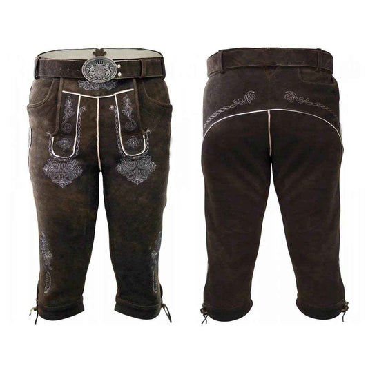 Klassische Wildleder Bundhose im alpenländischen Look