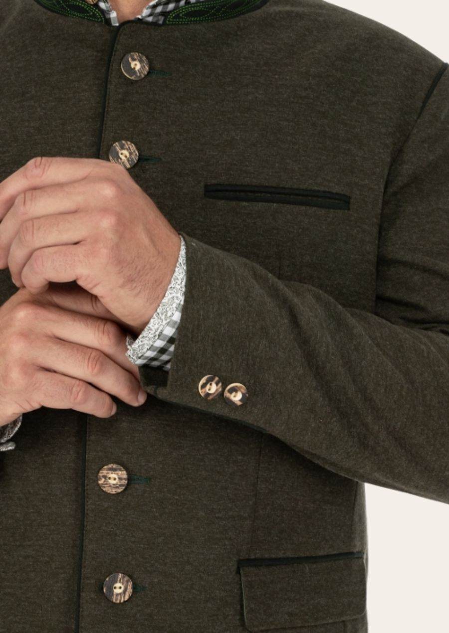 Trachtenjacke Herren klassisch für Oktoberfest und Feste - Lederhose Herren