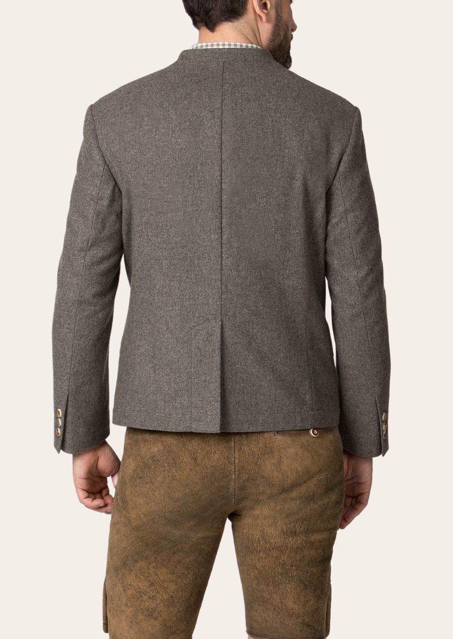 Edle Trachtenjacke Herren aus Wolle für Volksfest und Alltag - Lederhose Herren