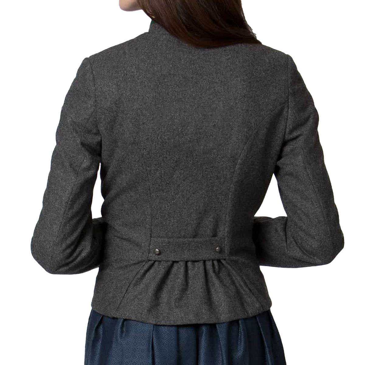 Bayerische Dirndljacke für Frauen in Schwarz - Lederhose Herren