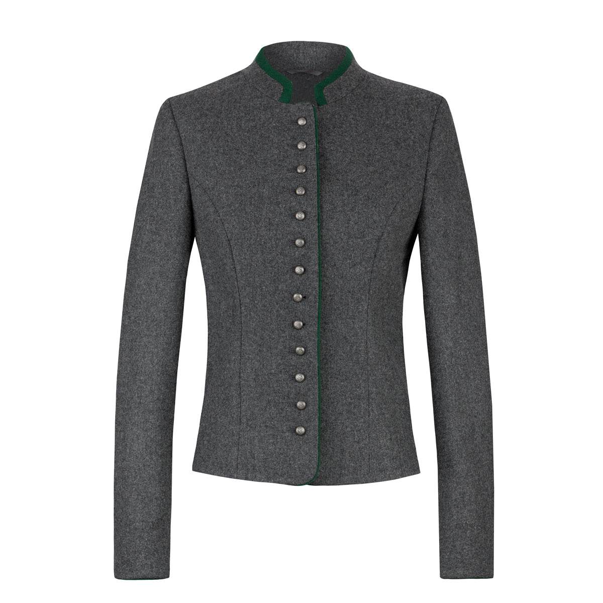 Bayerische Dirndljacke für Frauen in Schwarz - Lederhose Herren