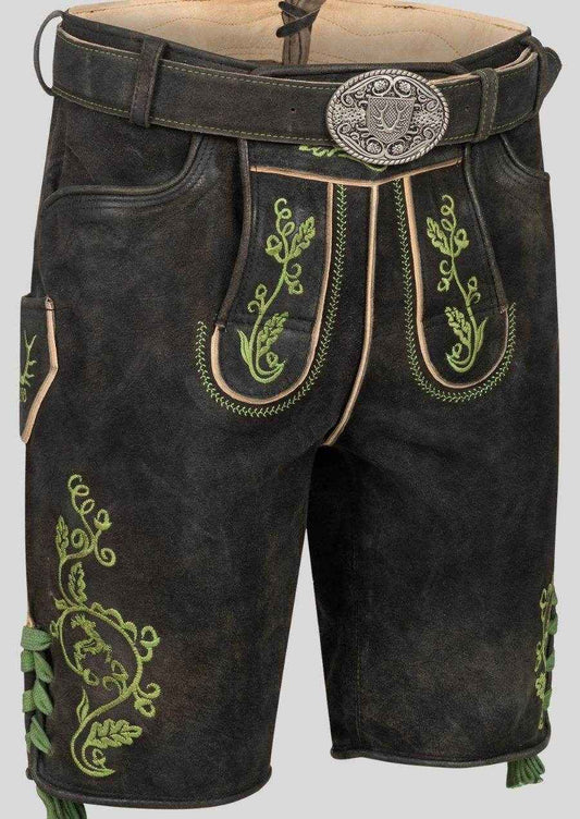 Männer Lederhose für Almabtrieb mit Trachtenflair