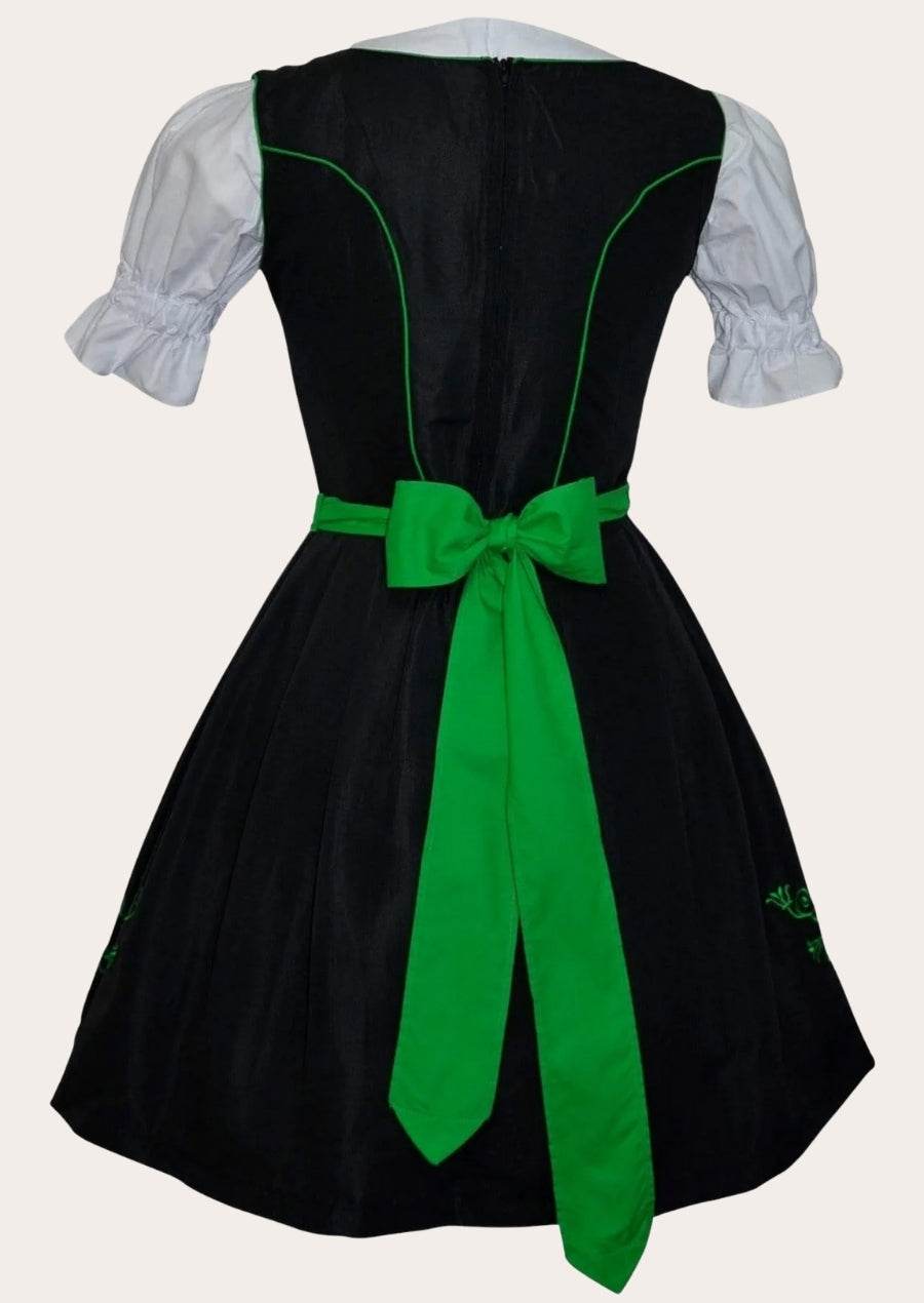 Damen Dirndl in Rosa mit eleganter Schnürung und Tüllschürze - Lederhose Herren