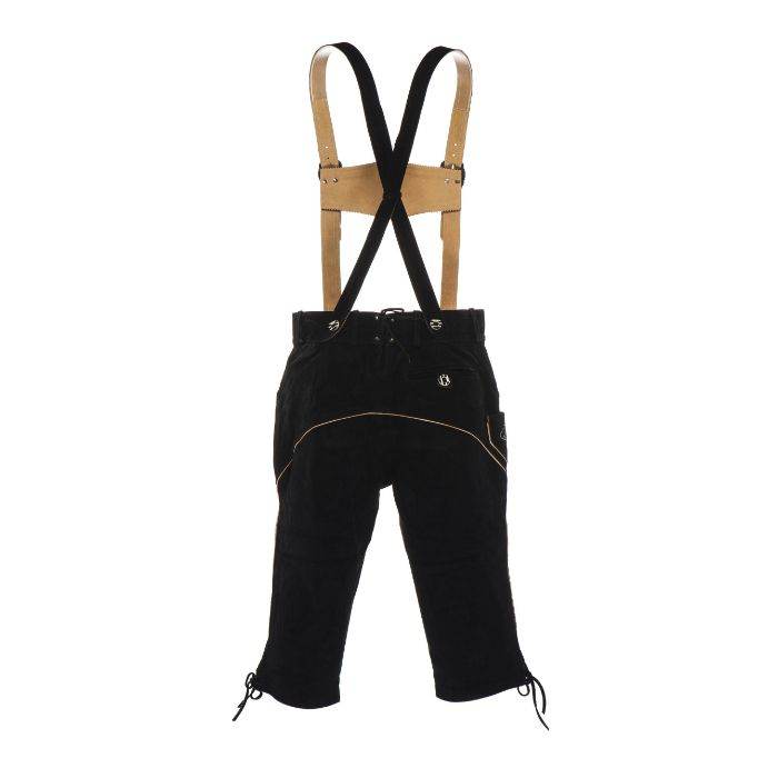 Alpenländische Lederhose Herren mit urigem Charakter - Lederhose Herren