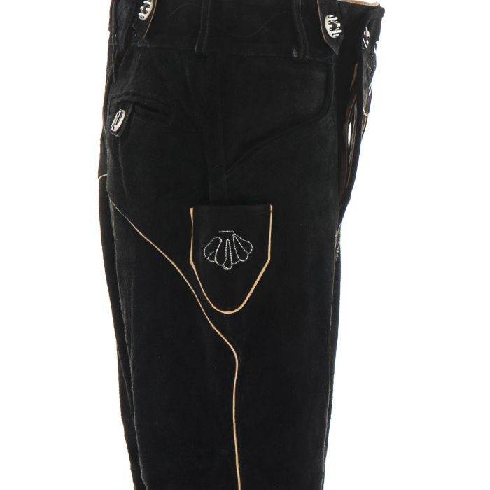 Alpenländische Lederhose Herren mit urigem Charakter - Lederhose Herren