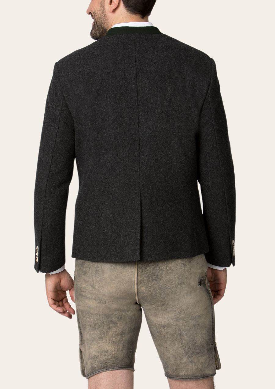 Männer Trachtenjacke aus Wolle mit klassischem Schnitt - Lederhose Herren