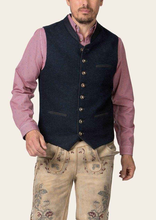 Vintage Trachtenweste für Herren im klassischen Stil