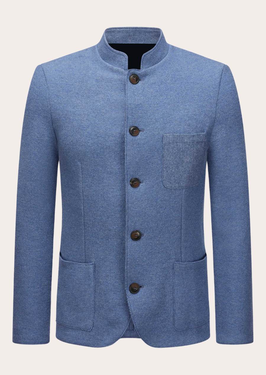 Trachtenjacke für Herren mit Reverskragen und Stickdetails - Lederhose Herren