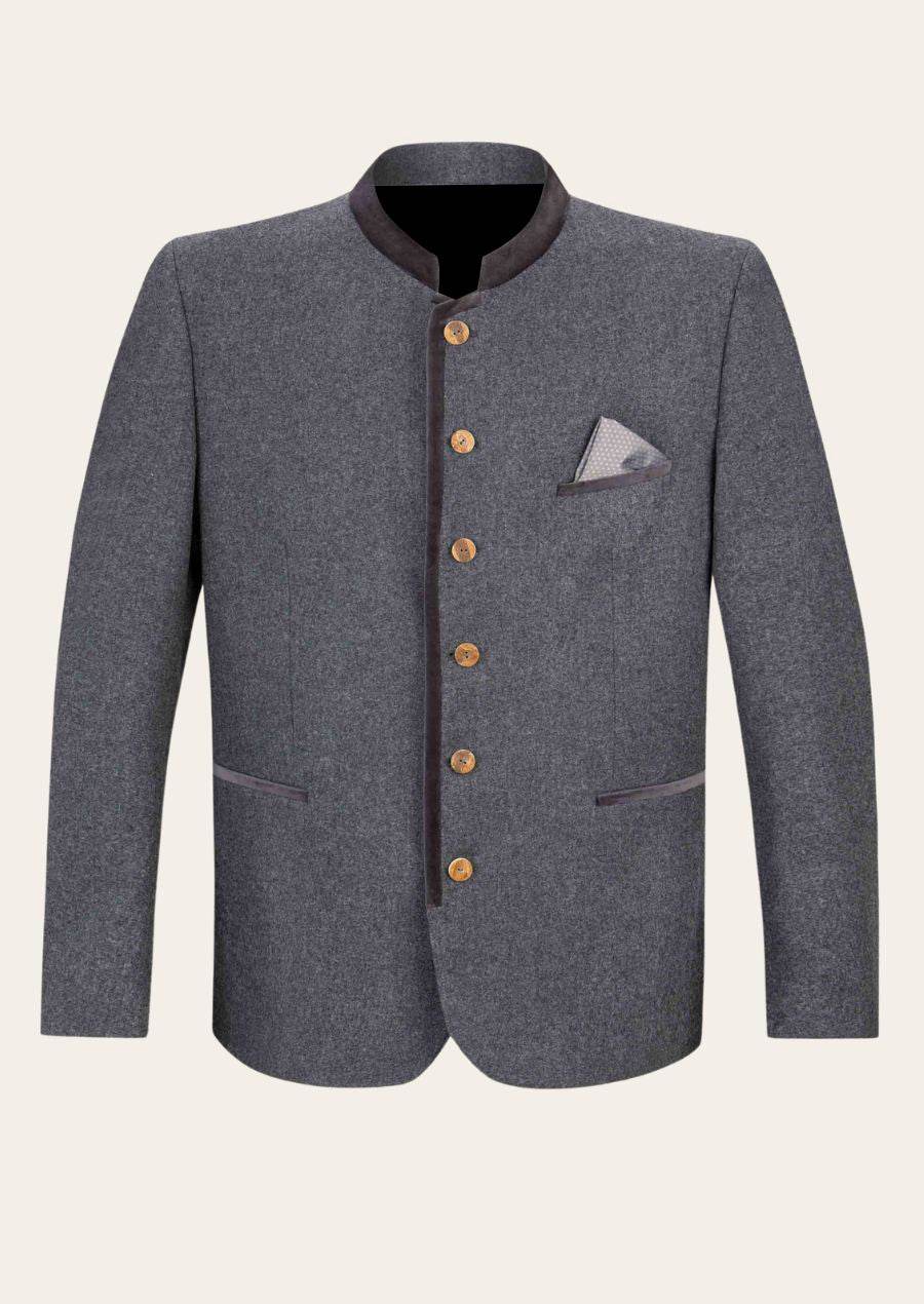 Männer Trachtenjacke für Oktoberfest im traditionellen Look - Lederhose Herren