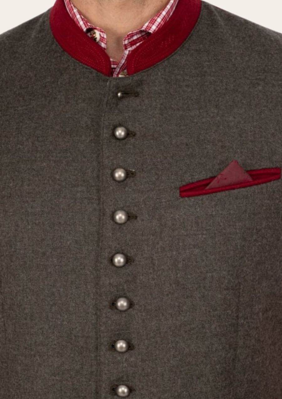 Elegante Trachtenweste aus Leinen für festliche Anlässe und Volksfeste - Lederhose Herren