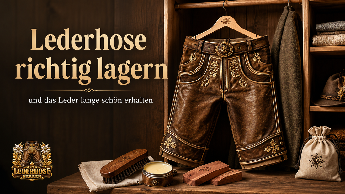 Lederhose richtig lagern und das Leder lange schön erhalten