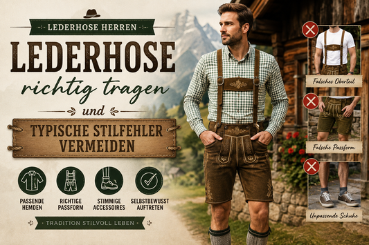 Die Geschichte der Lederhose von Arbeit zur Tracht in Bayern