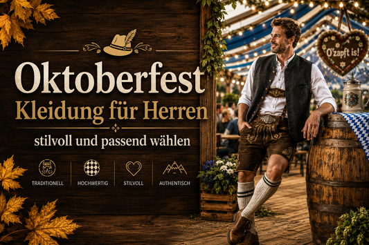 Oktoberfest Kleidung für Herren stilvoll und passend wählen