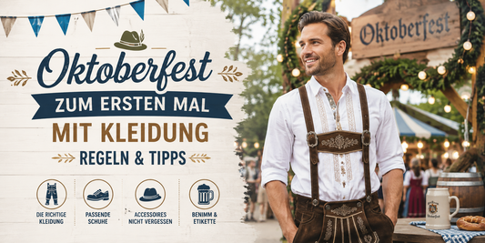 Oktoberfest zum ersten Mal mit Kleidung Regeln und Tipps