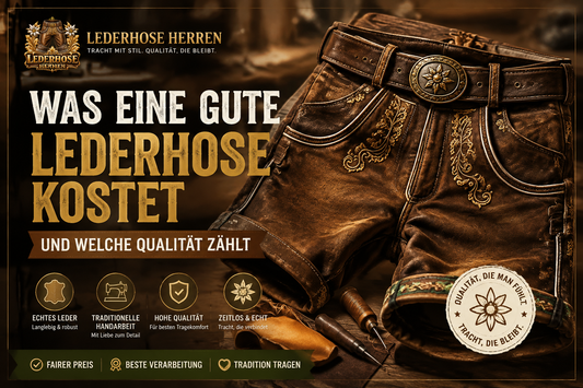 Was eine gute Lederhose kostet und welche Qualität zählt