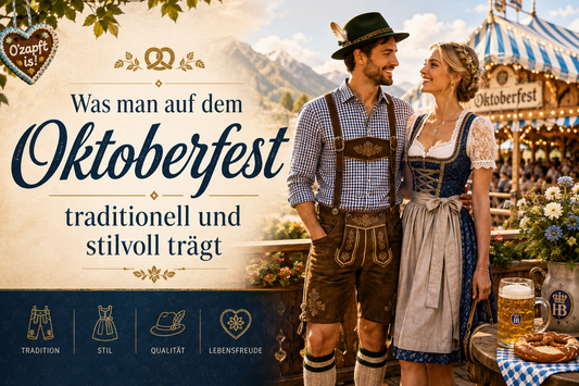 Was man auf dem Oktoberfest traditionell und stilvoll trägt