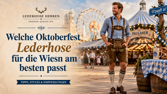Welche Oktoberfest Lederhose für die Wiesn am besten passt