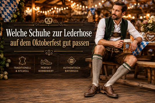 Welche Schuhe zur Lederhose auf dem Oktoberfest gut passen