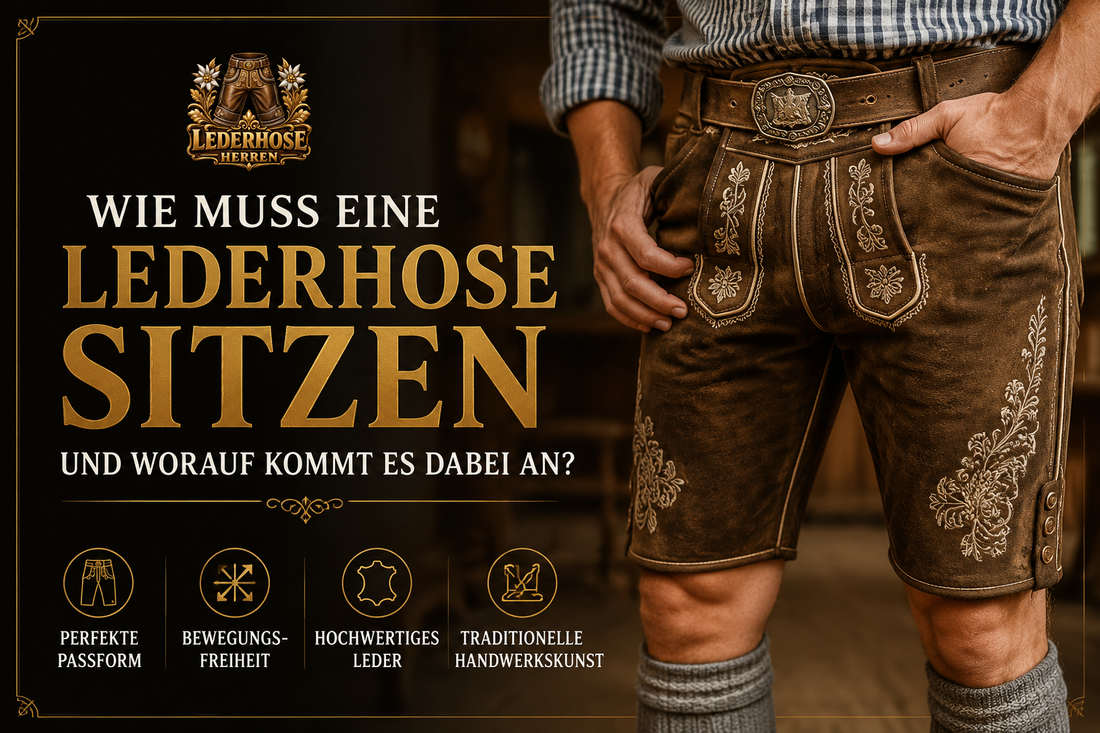 Wie muss eine Lederhose sitzen und worauf kommt es dabei an