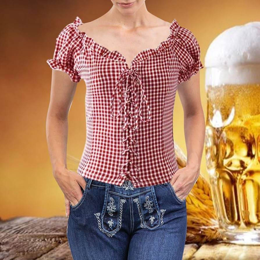 Damen Hemden - Lederhose Herren