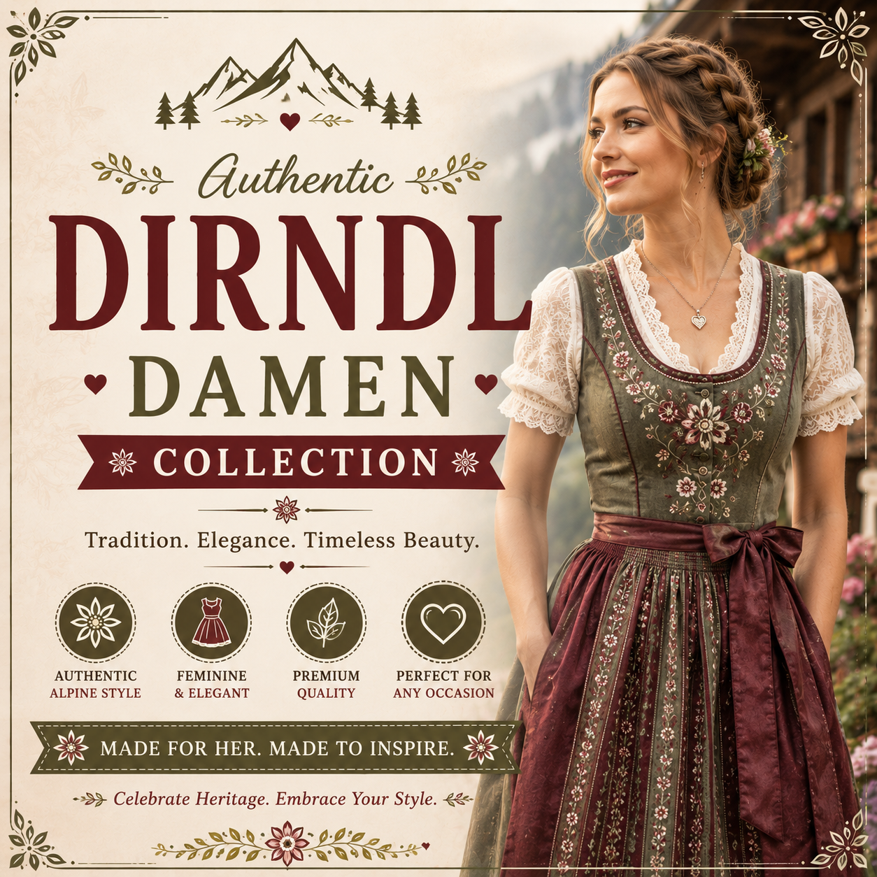 Dirndl Damen
