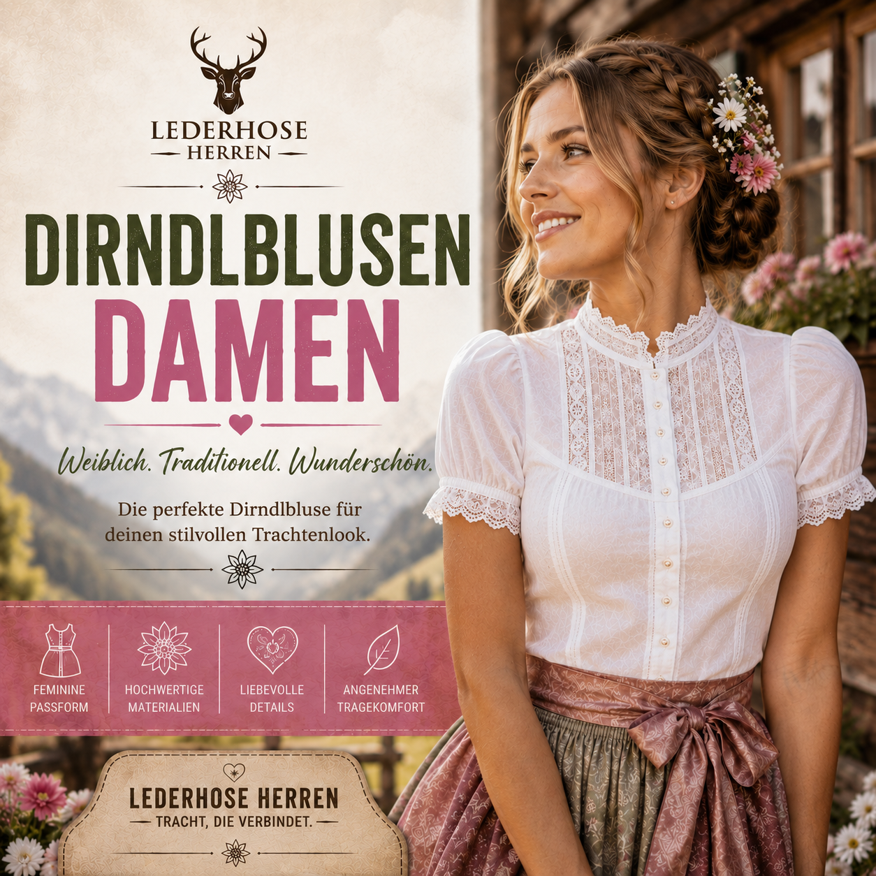 Dirndlblusen Damen
