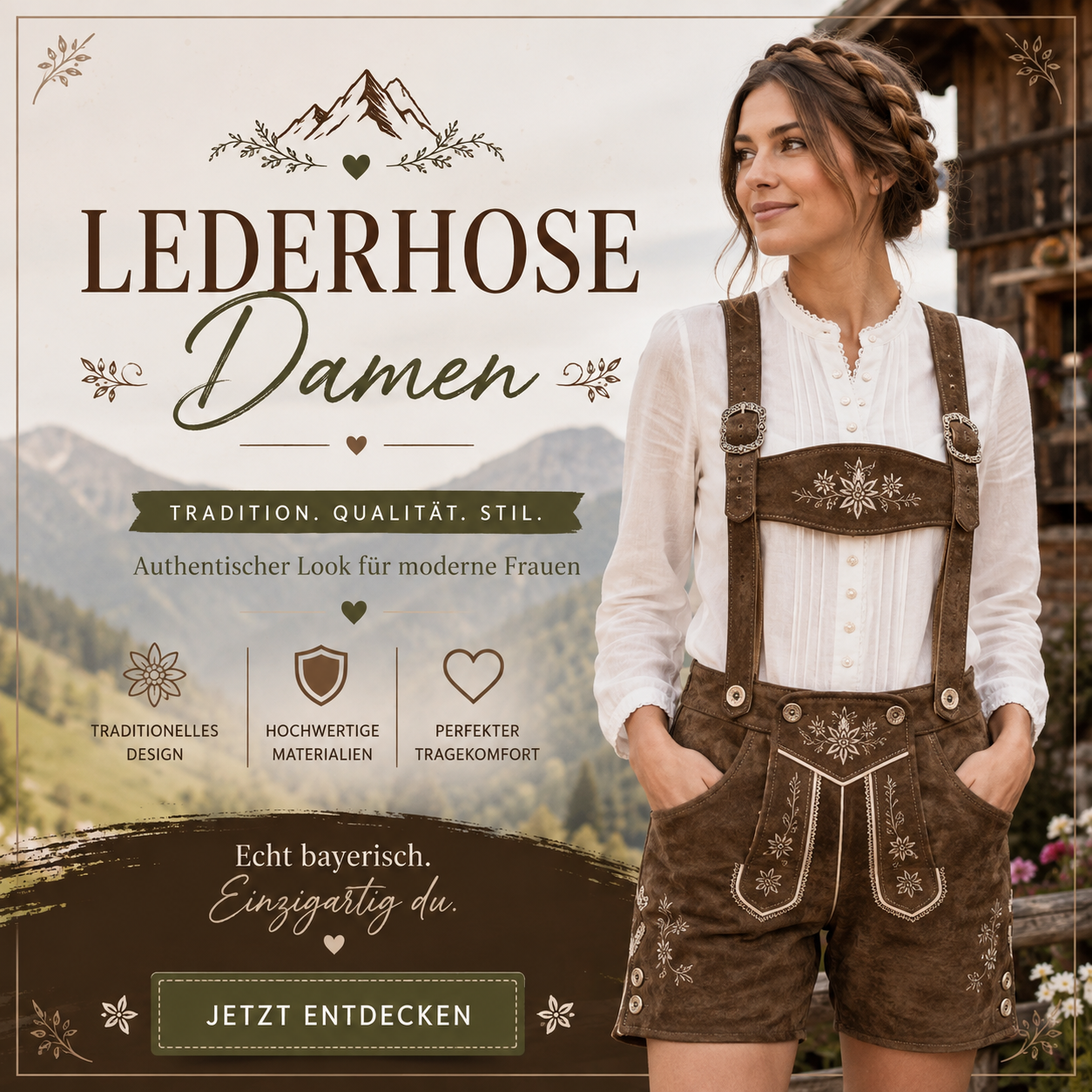 Lederhose Damen