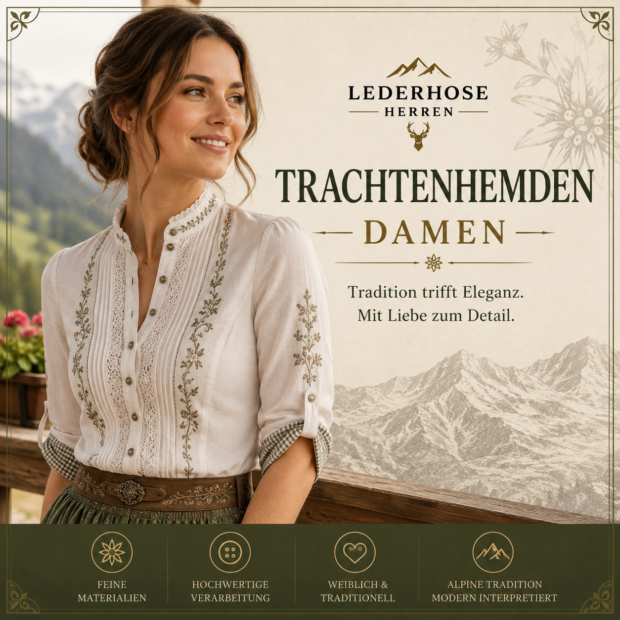 Trachtenhemden Damen