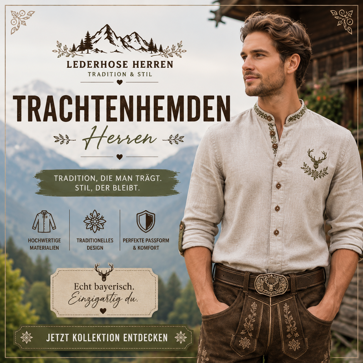 Trachtenhemden Herren