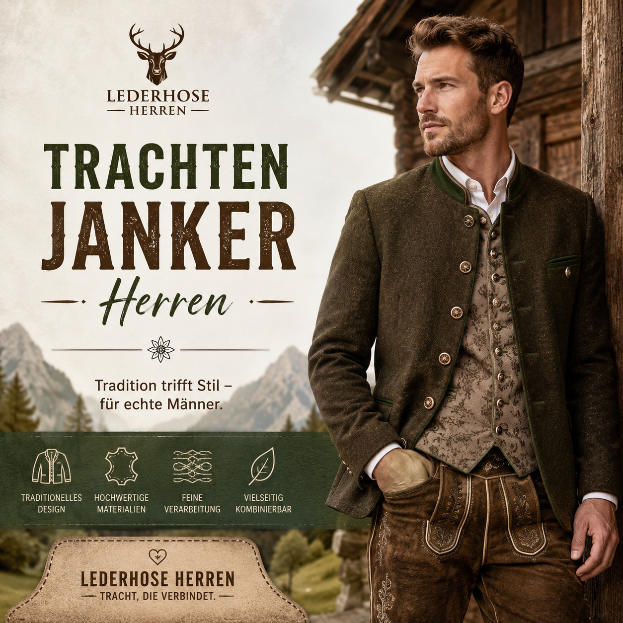 Trachtenjanker Herren