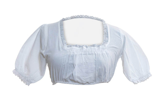 Elegante Dirndl Blusen für Damen – Tradition trifft Stil - Lederhose Herren
