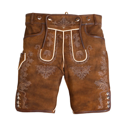 Original Kurz Trachtenhose Herren für Heimatfeste perfekt - Lederhose Herren