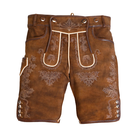 Original Kurz Trachtenhose Herren für Heimatfeste perfekt - Lederhose Herren