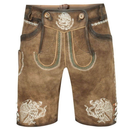Hirschlederhose Herren für Trachtenfest und Kirchtag - Lederhose Herren
