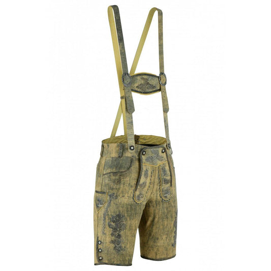 Lederhose Herren für Kirchweih und alpine Tradition - Lederhose Herren
