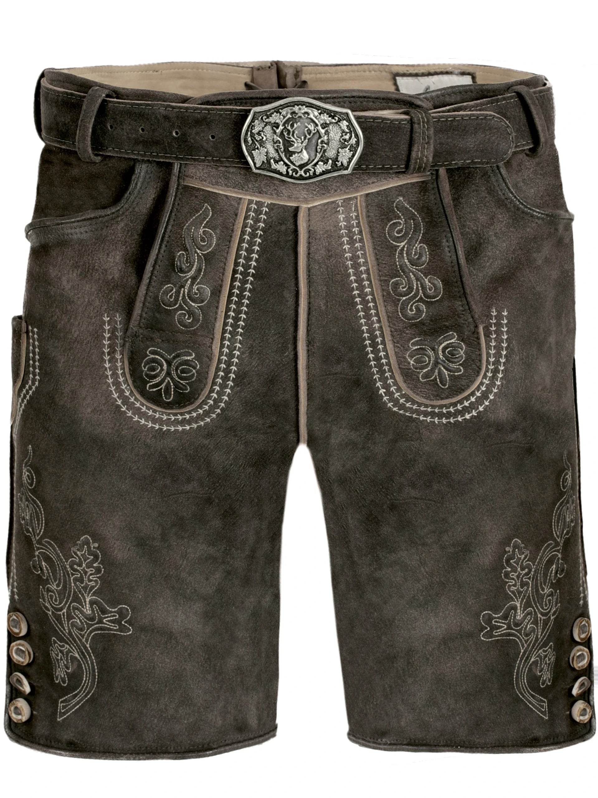 Herren Trachtenhose mit alpenländischem Charme pur - Lederhose Herren