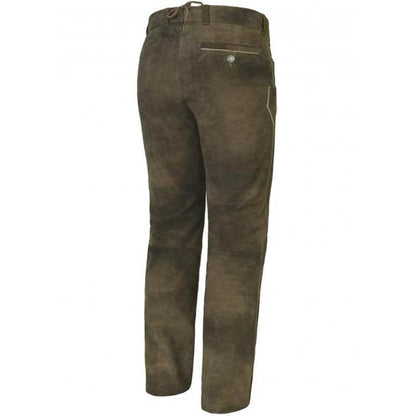 Bayerische Trachtenlederhose für Herren – Oktoberfest Edition - Lederhose Herren