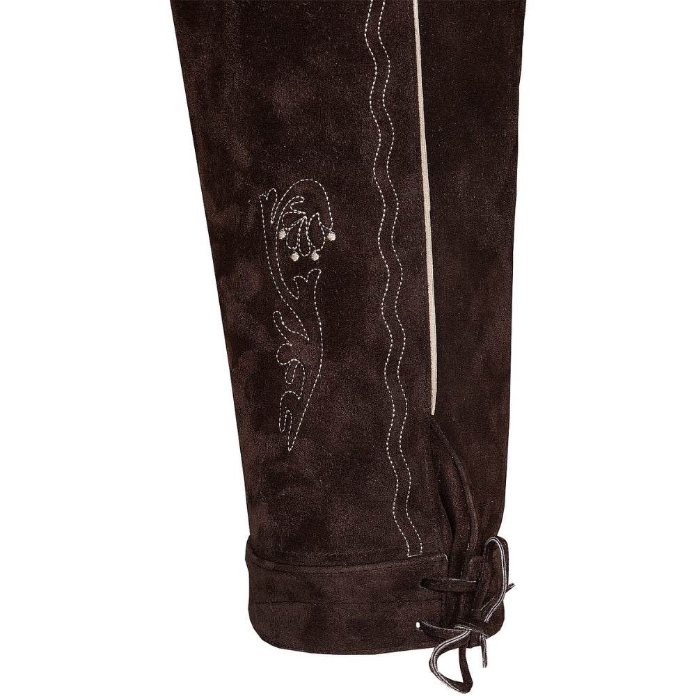Zünftige Wildleder Bundhose für echte Bayernfreunde - Lederhose Herren