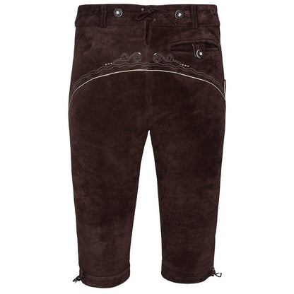Zünftige Wildleder Bundhose für echte Bayernfreunde - Lederhose Herren