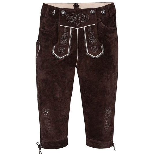 Zünftige Wildleder Bundhose für echte Bayernfreunde - Lederhose Herren