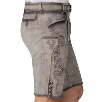 Traditionelle Lederhose Herren für Trachtenliebhaber echt - Lederhose Herren