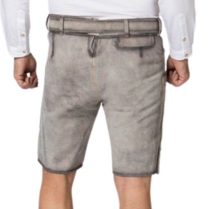Traditionelle Lederhose Herren für Trachtenliebhaber echt - Lederhose Herren