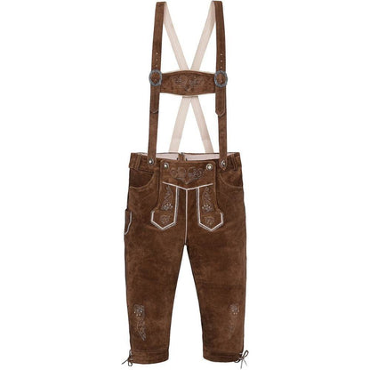 Trachtenhose mit Bund für Herren im traditionellen Stil - Lederhose Herren